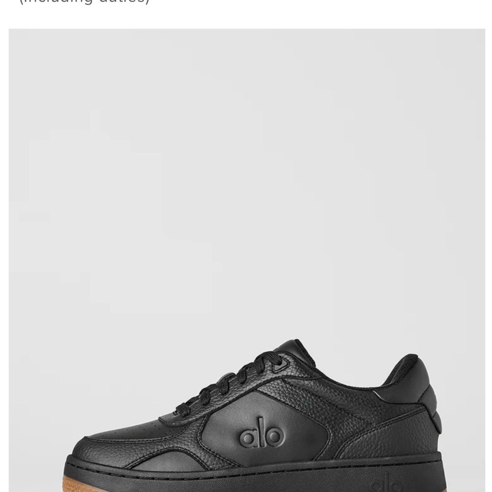 ALO Yoga Recovery Mode Sneaker Gum Outsole